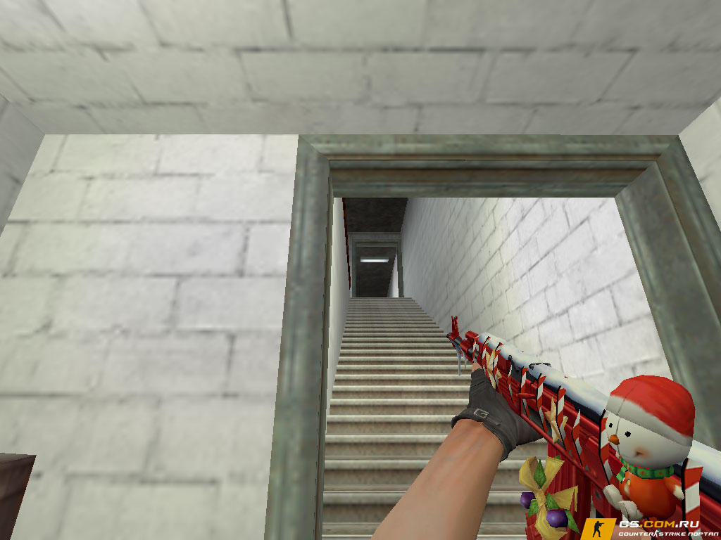 Модель AK-47 «Рождество» для CS 1.6