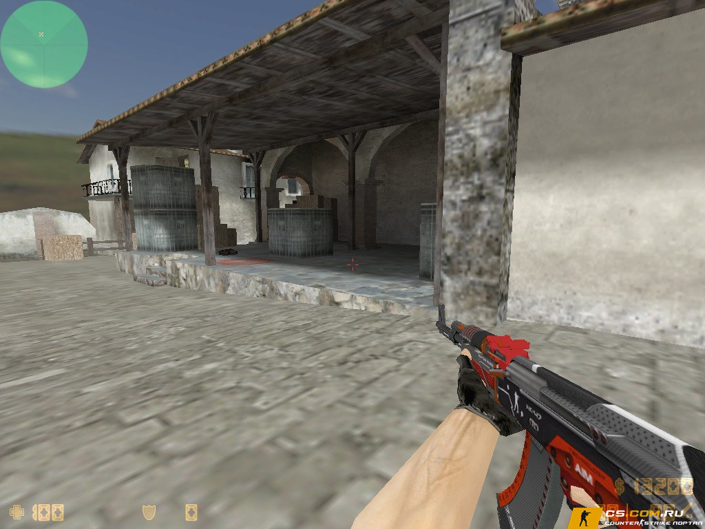 Модель AK-47 «Технологическая цель» для CS 1.6