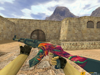 Модель AK-47 «Скоростной зверь» для CS 1.6