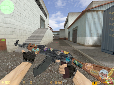 Модель AK-47 «Путешественник» для CS 1.6