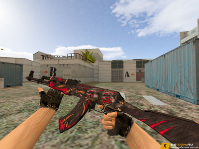 Модель AK-47 «Rampage» для CS 1.6