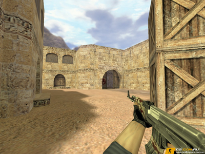 Модель AK-47 «Пустынный камуфляж» для CS 1.6