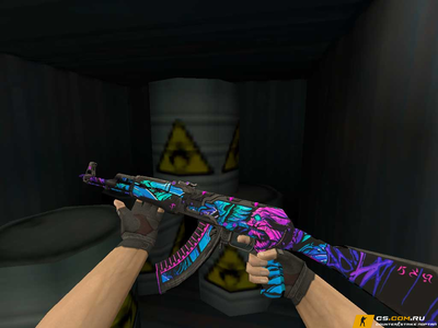 Модель AK-47 «Демон» для CS 1.6