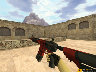 Модель М4А4 «Злобный Дайме» для CS 1.6