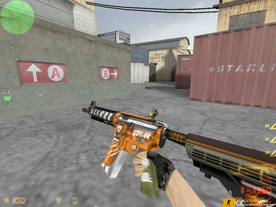Модель М4А4 «Уцелевший» для CS 1.6