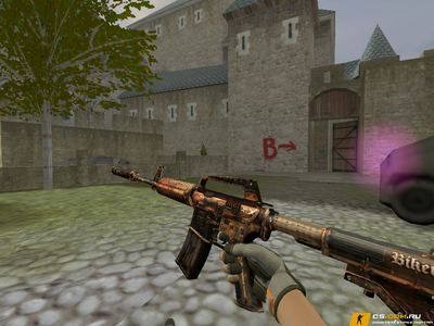 Модель M4A1-S «Байкер» для CS 1.6