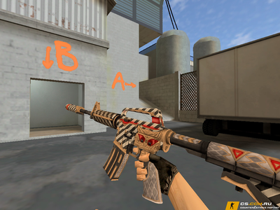 Модель M4A1-S «Faust» для CS 1.6