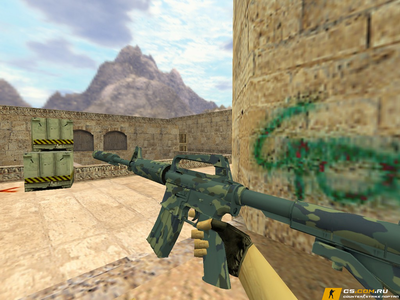 Модель M4A1 «Чистая вода» для CS 1.6