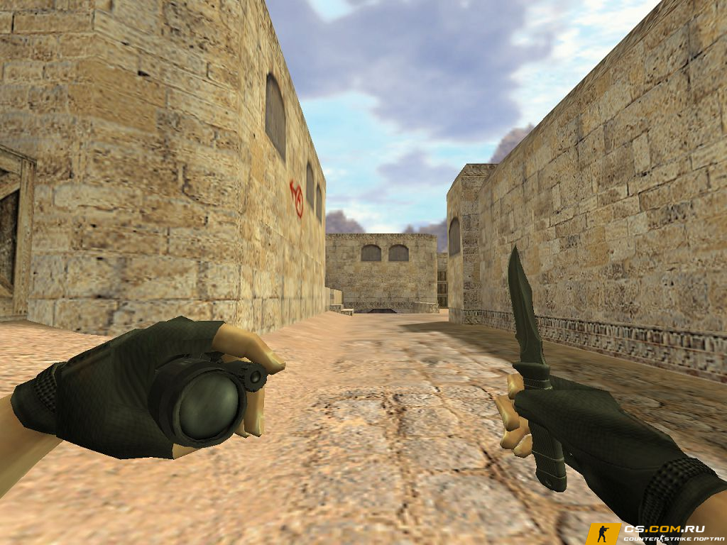 Модель «Метательный нож» для CS 1.6