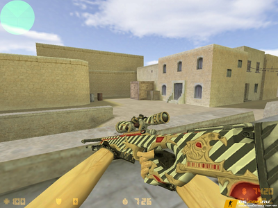 Модель AWP «Фауст» для CS 1.6