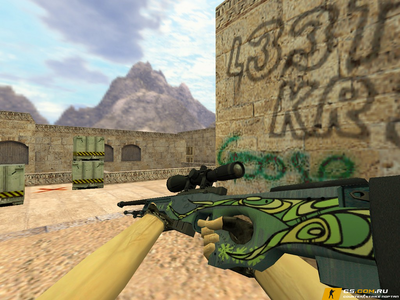 Модель AWP «Кортисейра» для CS 1.6