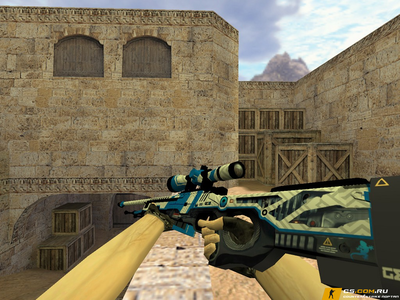 Модель AWP «Рельсотрон» для CS 1.6
