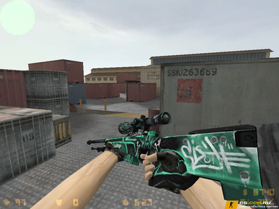 Модель AWP «Toxic Goblin» для CS 1.6