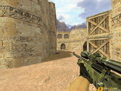 Модель AWP «Лесной камуфляж» для CS 1.6