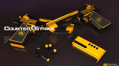 CS:S v34 Gold Weapons - КСС в34 Золотое оружие