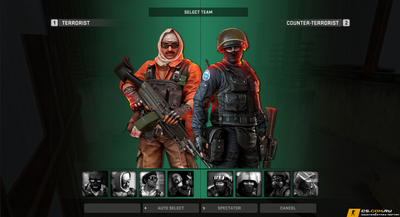 GUI в стиле COD для CS 1.6