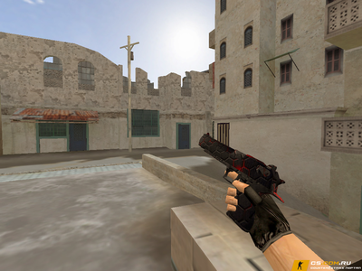 Модель Deagle Red Black Carbon для CS 1.6