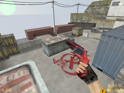 Модель R8 Revolver Обсидиан для CS 1.6