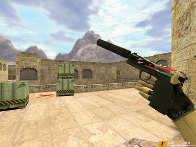 Модель USP Буйство красок для CS 1.6