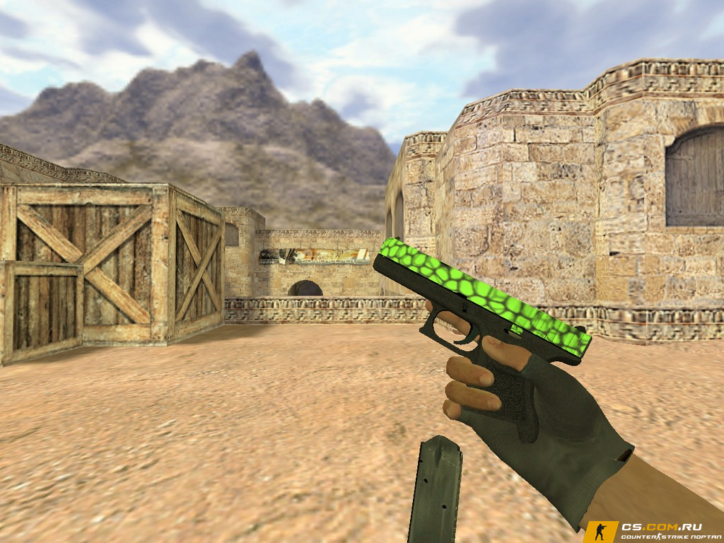 Модель Glock Черепаха для CS 1.6