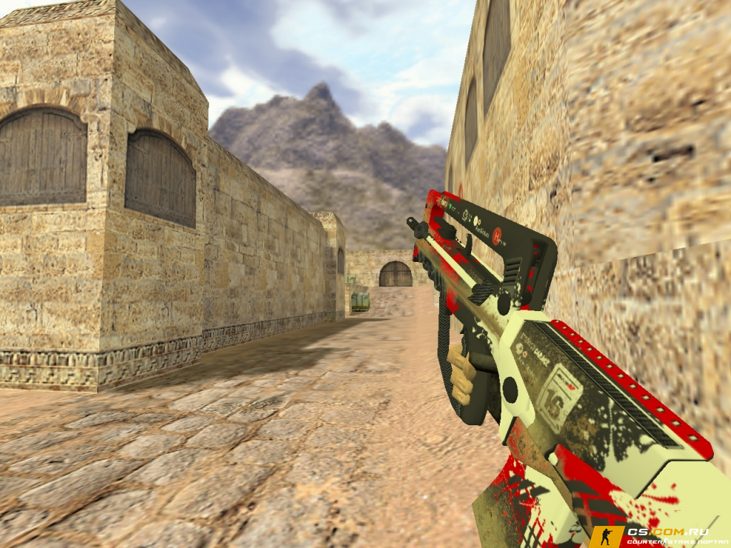 Модель Famas Защитный каркас для CS 1.6