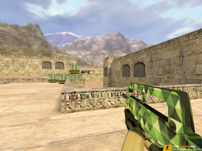 Модель Famas Зеленый треугольник для CS 1.6