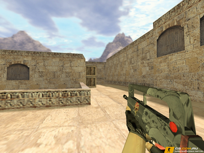 Модель Famas Череп для CS 1.6