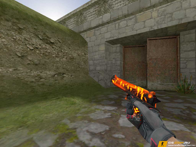 Модель Deagle Алый огонь для CS 1.6