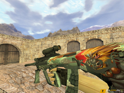 Модель AUG Большая обезьяна для CS 1.6