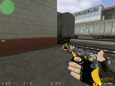 Модель Glock Кости для CS 1.6