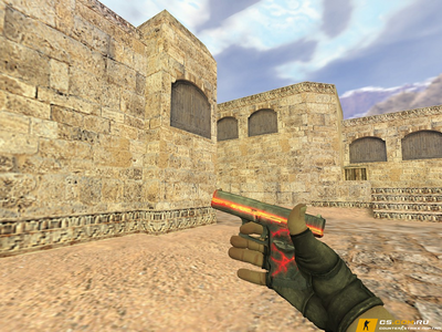 Модель Glock Подземелье для CS 1.6