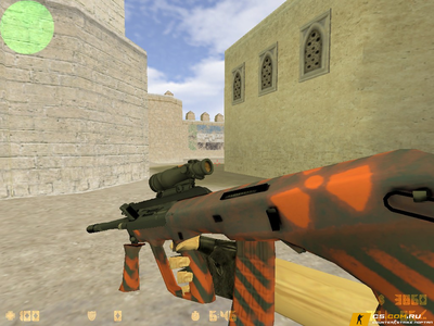 Модель AUG Радиационная опасность для CS 1.6