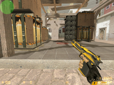 Модель Deagle Желтый жакет для CS 1.6