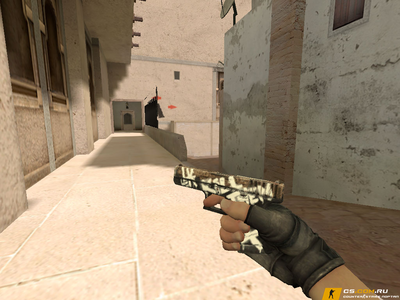 Модель Glock Пустынный повстанец для CS 1.6