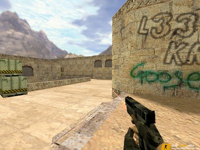 Модель Glock с лазерным прицелом для CS 1.6