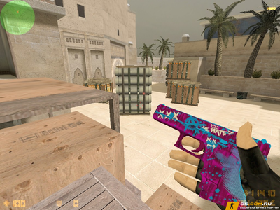 Модель Glock Бунт для CS 1.6