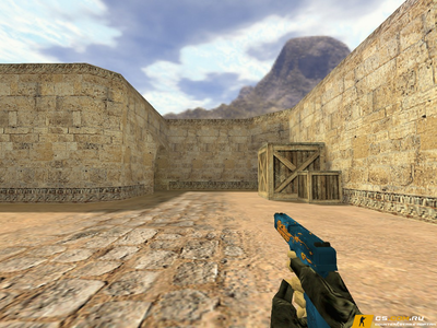 Модель Glock Огненный для CS 1.6