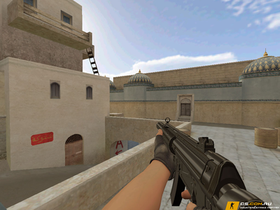 Модель MP5-SD Chrome для CS 1.6