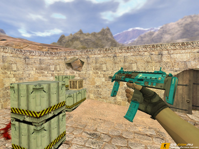 Модель MP7 Перистое облако для CS 1.6