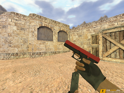 Модель Glock Карамельное яблоко для CS 1.6