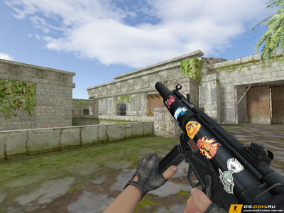 Модель MP5-SD Стикеры для CS 1.6