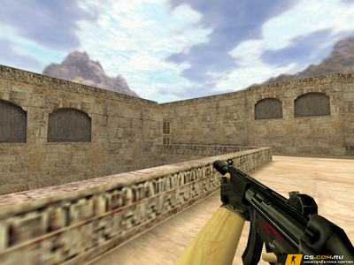 Модель MP5 с глушителем для CS 1.6