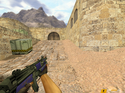 Модель MP5 Сирень для CS 1.6