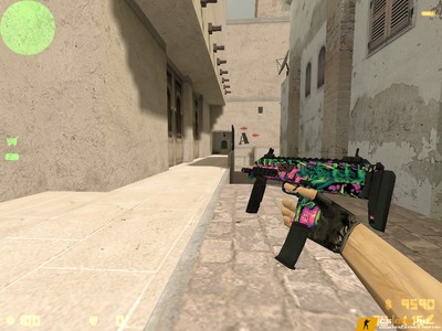 Модель MP7 Necrovore для CS 1.6