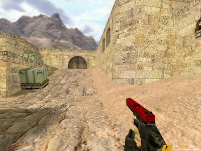 Модель Glock Красный и опасный для CS 1.6