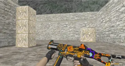 Модель HD UMP-45 «Angry Emoji» для CS 1.6