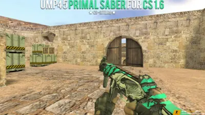 Модель UMP45 «Primal Saber» для CS 1.6
