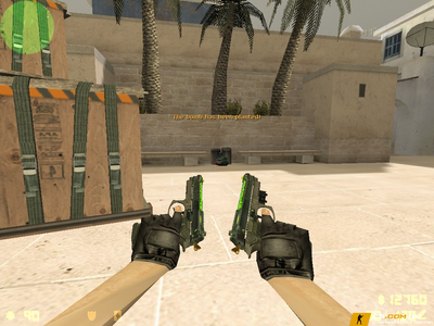 Модель Dual Berettas Удар кобры для CS 1.6