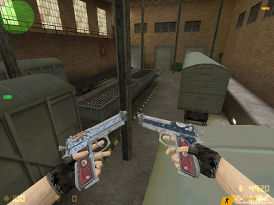 Модель Dual Berettas Луна и соль для CS 1.6