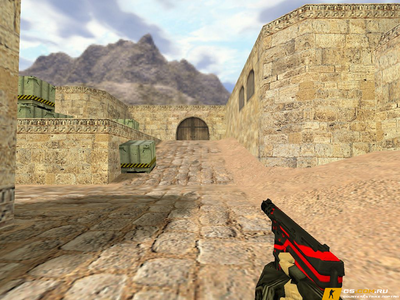 Модель TEC-9 Айзек для CS 1.6